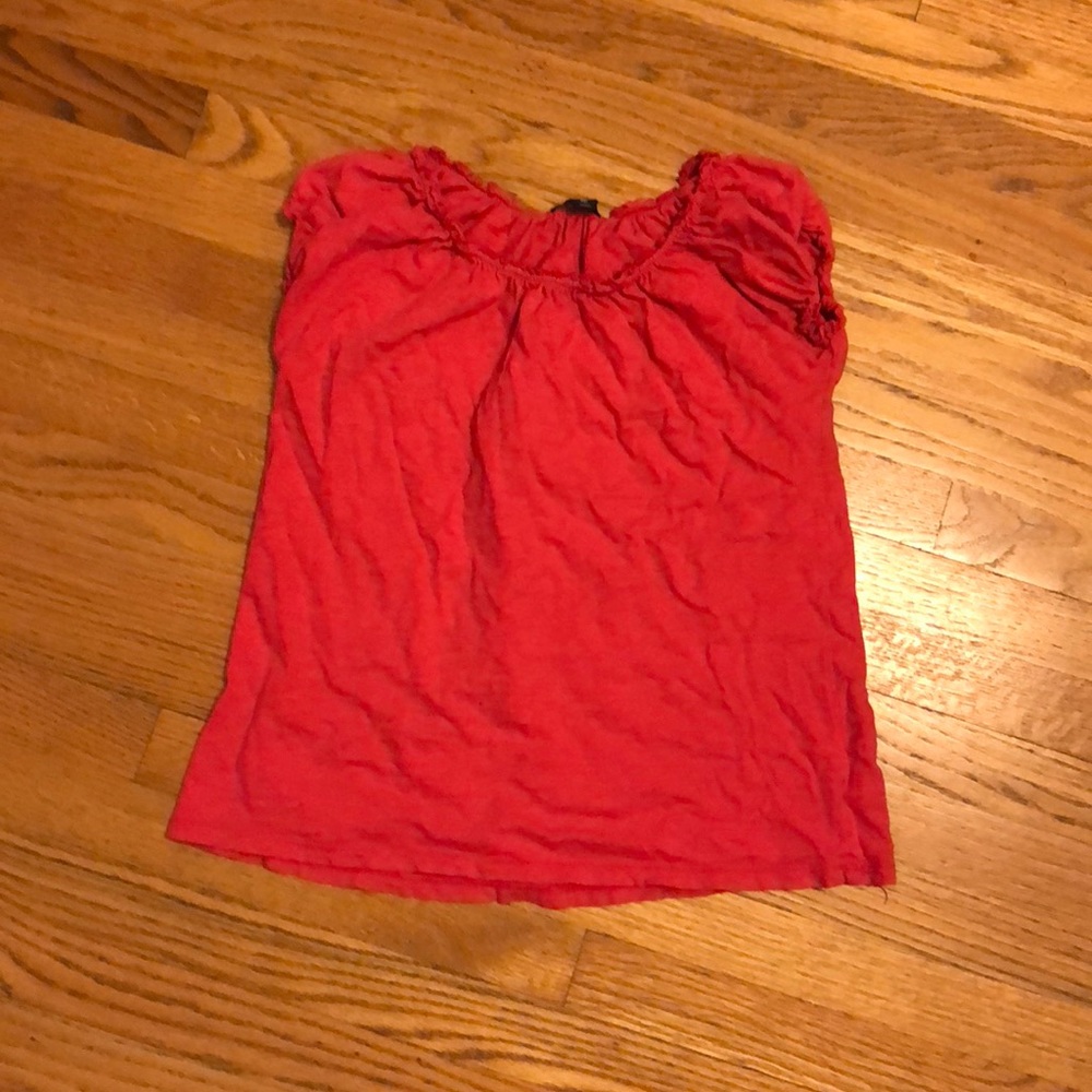 Pink Frilly Blouse